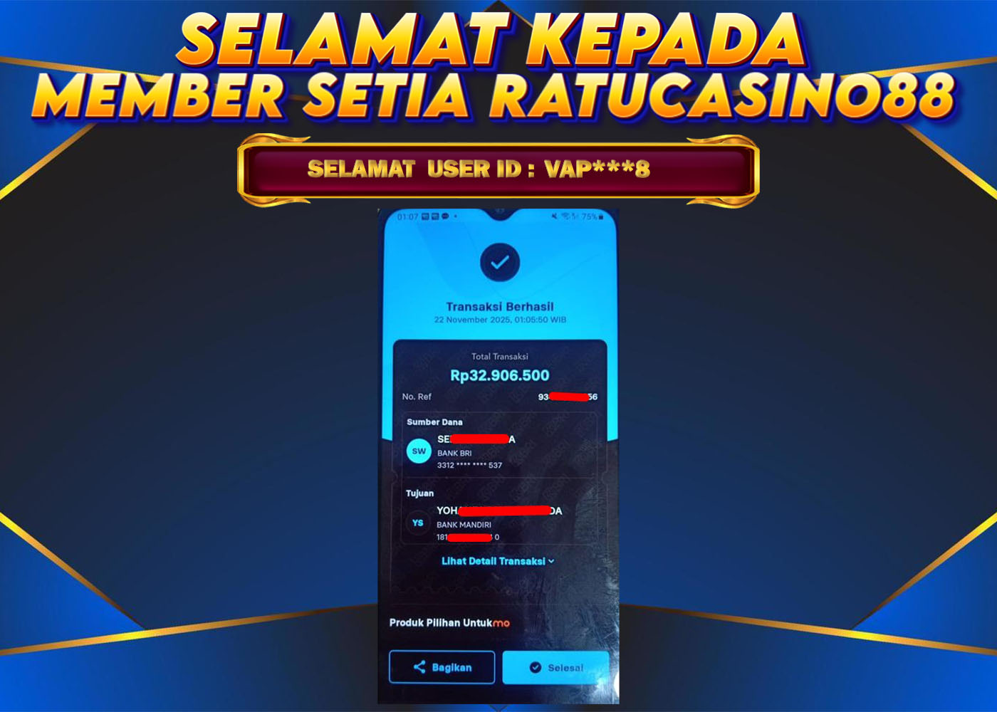 WITHDRAWAL MEMBER 131